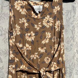 Vintage Motherhood Floral Dress